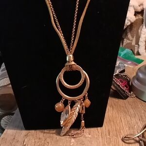 Paparazzi Gold Bohemian Necklace with Charms